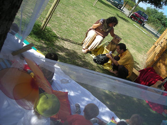 contes au jardin d'enfants